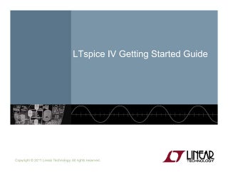 LTspice getting started guide [2011]