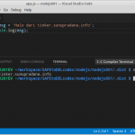 Visual Studio Code Node.js